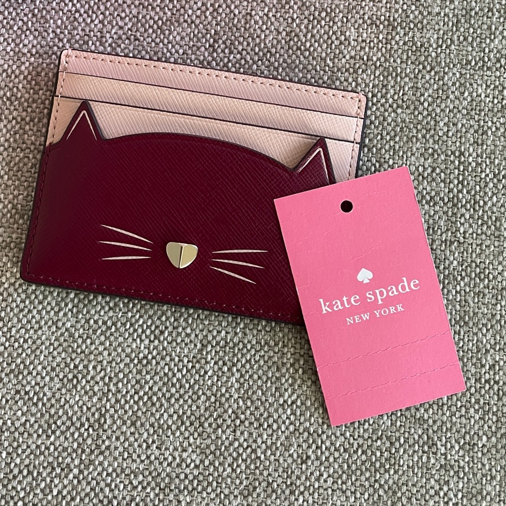 Brand New Kate Spade Meow card holder!!!